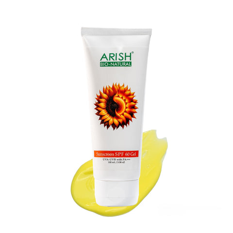 Sunscreen SPF 60 Gel - Arish Bionatural