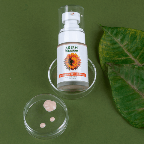 Sunscreen SPF 60 Lotion - Arish Bionatural