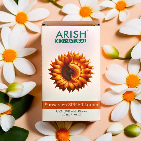 Sunscreen SPF 60 Lotion - Arish Bionatural