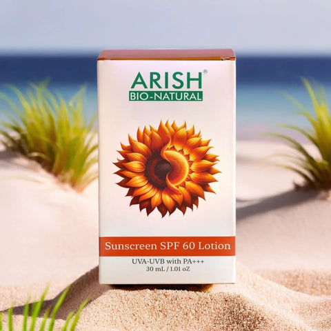 Sunscreen SPF 60 Lotion - Arish Bionatural