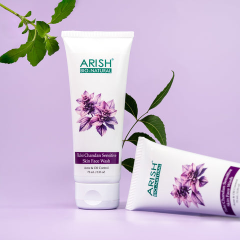Tulsi Chandan Face Wash - Arish Bionatural