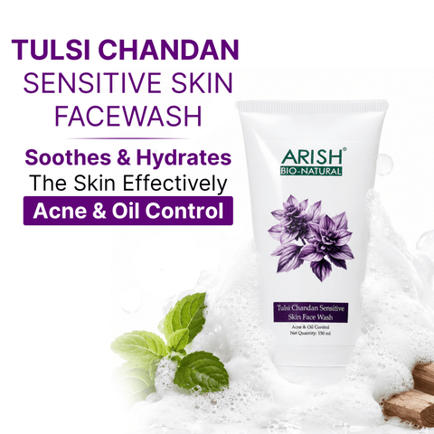 Tulsi Chandan Face Wash - Arish Bionatural
