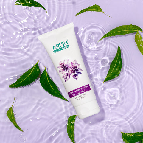 Tulsi Chandan Face Wash - Arish Bionatural