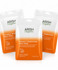 Vitamin C Brightening Sheet Mask Pack Of 3 (3*20ml) - Arish Bionatural