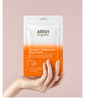Vitamin C Brightening Sheet Mask Pack Of 3 (3*20ml) - Arish Bionatural