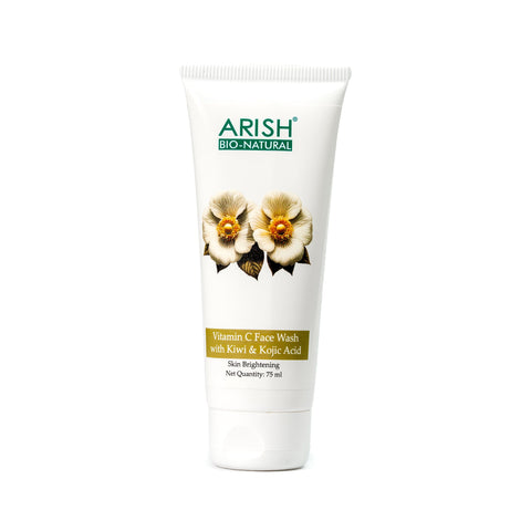 Vitamin C Face Wash with Kiwi & Kojic Acid - Arish Bionatural
