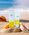 Vitamin C & Hyaluronic Glow SPF 50 Sunscreen PA++++ (75 ml) - Arish Bionatural