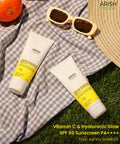 Vitamin C & Hyaluronic Glow SPF 50 Sunscreen PA++++ (75 ml) - Arish Bionatural