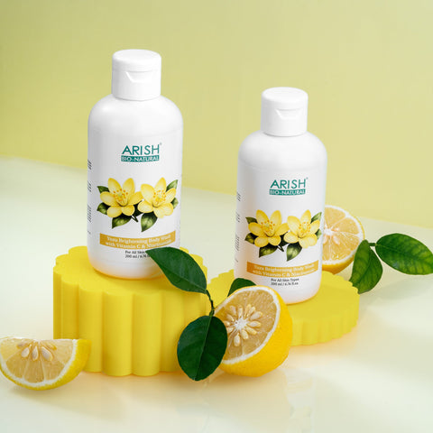 Yuzu Brightening Body Wash with Vitamin C & Niacinamide - Arish Bionatural